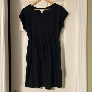 H&M Mama Navy Maternity Dress